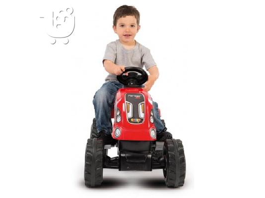 Smoby Τρακτέρ Κόκκινο μαζί με καρότσα FARMER XL RED (710108)
